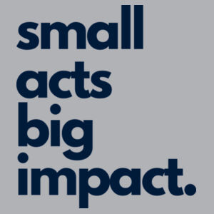 Small Acts Tee Design